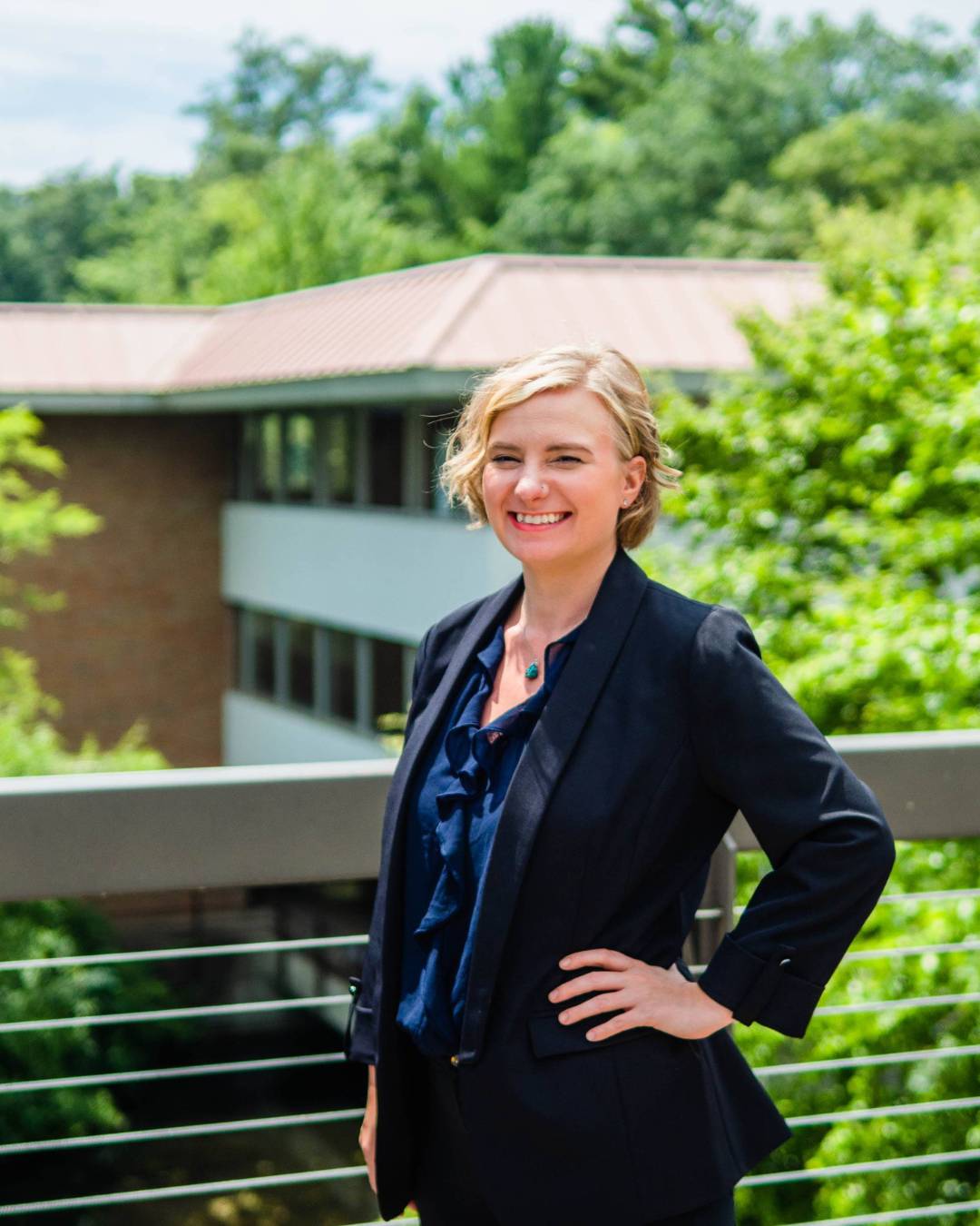 Picture of a person smiling